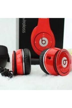 Studio Red Wired Over Ear Headphones Image 0