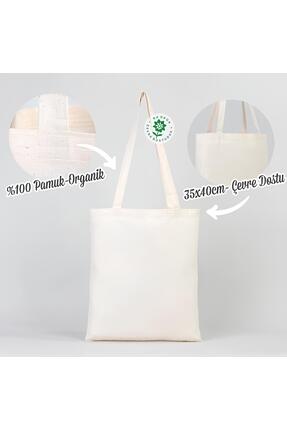 Baskısız Bez Çanta 140 Gr. %100 Pamuk Kumaş Çanta Image 0