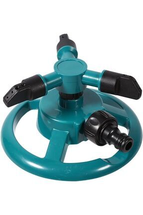 Ayarlanabilir Otomatik 360° Dönebilen 12 Kanal Nozullu Çim Bahçe Sulama Sprinkler Fıskiye Image 0