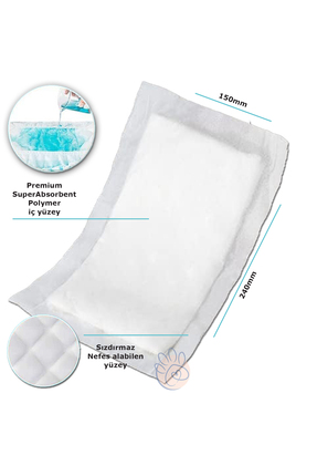 Erkek Köpek Çiş Bezi Yedek Pedi ( 10lu ) Image 1