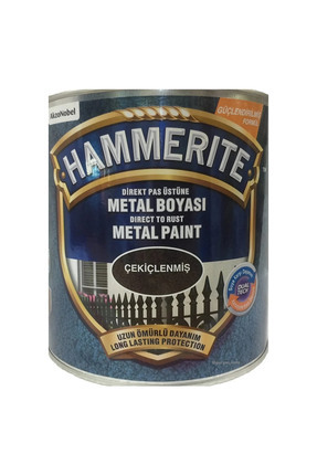 Hammerite Direk Pas Üstü Çekiçlenmiş Metal Boyası Siyah 2.5lt Image 0