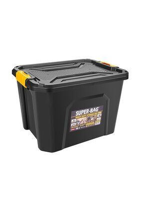 Süper Bag Geniş Hacimli Kilitli Saklama Kutusu 40 Lt Asr-4037 Image 0