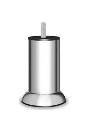 Baza Kanepe Ayağı Metal Krom Ayak Ince Vidalı M8 Diş 10 Cm. Image 0
