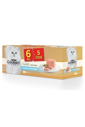 6 Al 5 Öde Kıyılmış Ton Balıklı Kedi Konservesi Image 0