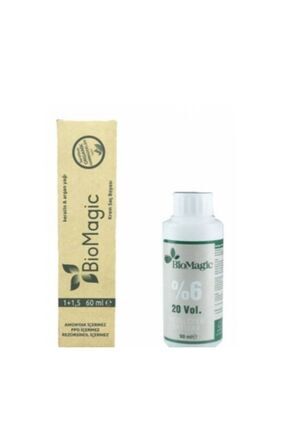 Bio Magic Profesyonel Saç Boyası 3.00 Koyu Kahve 60ml+oksidan Image 0