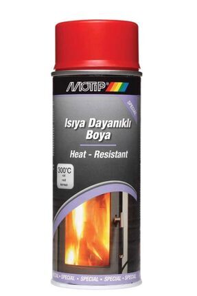 Isıya Dayanıklı Sprey Boya Kırmızı 300 cc Image 0
