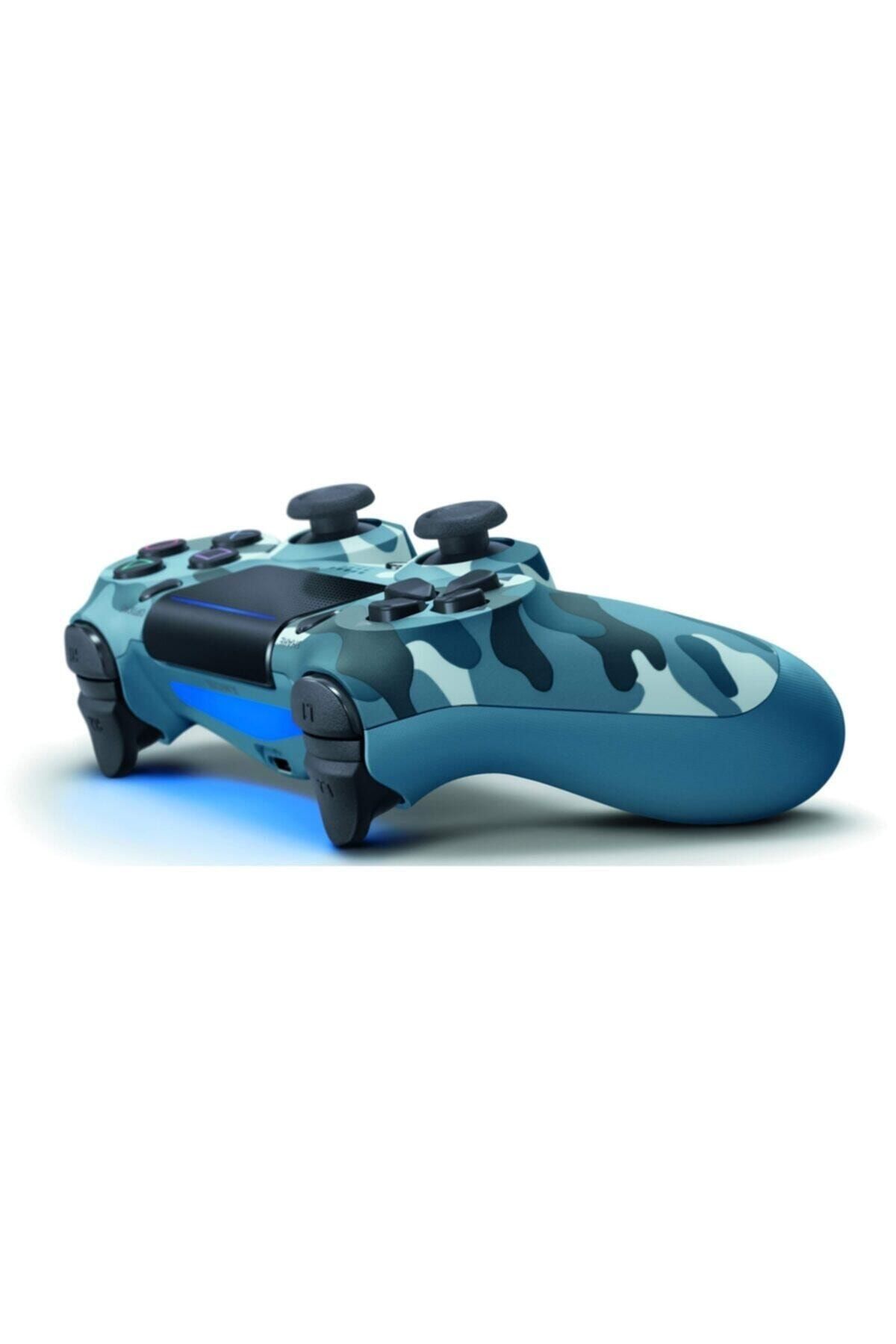 oem ps4 v2 mavi kamuflaj gamepad ps4 ve pc uyumlu konsol fiyati yorumlari trendyol