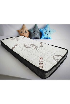 ÇAĞRI BEBE KAPİTONELİ 70x130x10 SOFT BAMBOO BEBEK YATAĞI BMB-010 Image 0