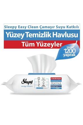 Easy Clean Çamaşır Suyu Katkılı Yüzey Temizlik Havlusu&mendili 12x100 (1200 YAPRAK) Image 0