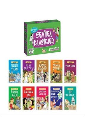 Bıcırık 4. Sınıf Çocuklar Için Sevilen Klasikler (10 Kitap) Image 0