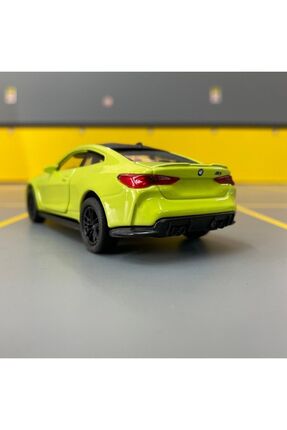 Bmw M4 1/36 Ölçek Diecast Metal Model Araba Oyunca Araba Image 4