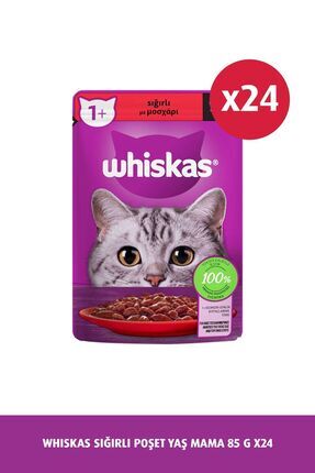 Sığırlı Kedi Maması 85 gr 24x Image 0