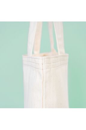 Gabardin Canvas Baskısız Bez Çanta 35 x 40 cm Image 1