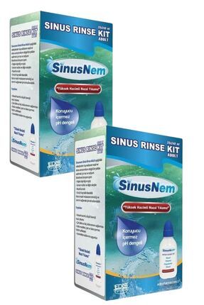Sinusnem Sinus Rinse Kit Yetişkin Nazal Yıkama X2 Image 0