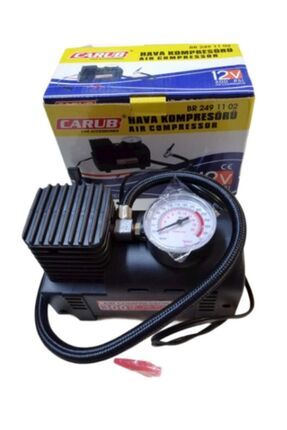 Çakmaklık Girişli Hava Kompresörü 12v 300 Psi Lastik Şişirici Pompa Image 0