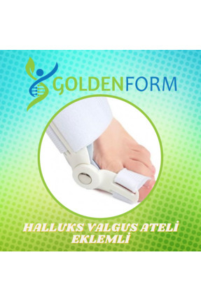 Halluks Valgus Ateli Düzeltici Ayak Baş Parmak Kemik Çıkıntısı Düzeltme Koruma Atel FLEX053-1Adet Image 0