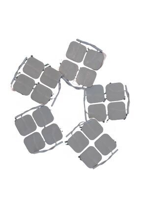 KENDİNDEN YAPIŞKANLI KABLOLU TENS PEDİ 50x50 mm 4'LÜ (5 PAKET) 20 ADET Image 0