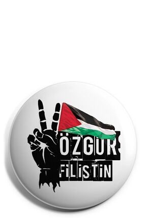 Özgür Filistin Kudüs Gazze Hanzala Bayrak (3 Adet Rozet) Image 0