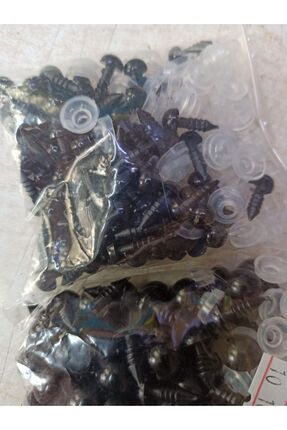 12mm Vidalı Göz ( 100 Lü Paket), Kilitli Göz Image 1