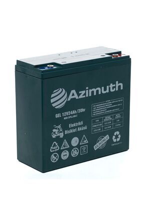 12v 24 Ah Amper Elektrikli Bisiklet Aküsü Image 0