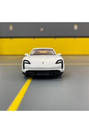 Porsche Taycan Turbo S 1/36 Ölçek Diecast Metal Model Araba Oyunca Araba Image 1