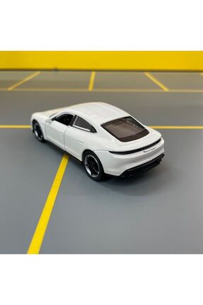 Porsche Taycan Turbo S 1/36 Ölçek Diecast Metal Model Araba Oyunca Araba Image 6