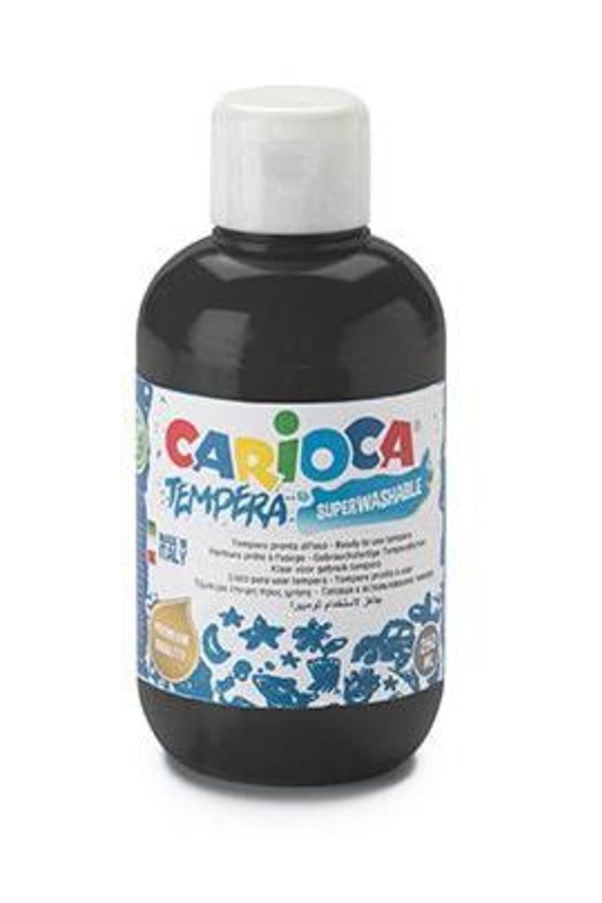 CARIOCA Tempera Yıkanabilir Poster Boya 250 ml. Siyah