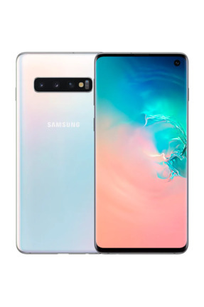 Yenilenmiş Samsung Galaxy S10 128 GB Beyaz Cep Telefonu (12 Ay Garantili) - B Kalite Image 0
