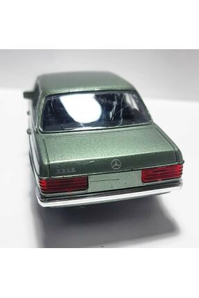 1.36 ÖLÇEK WELLY MARKA LİSANSLI MERCEDES BENZ W123 KASA YEŞİL RENK 12CM MODEL METAL ARABA Image 2