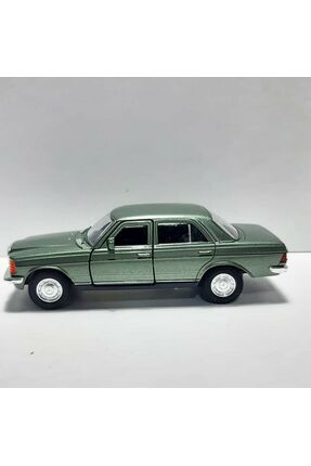 1.36 ÖLÇEK WELLY MARKA LİSANSLI MERCEDES BENZ W123 KASA YEŞİL RENK 12CM MODEL METAL ARABA Image 3