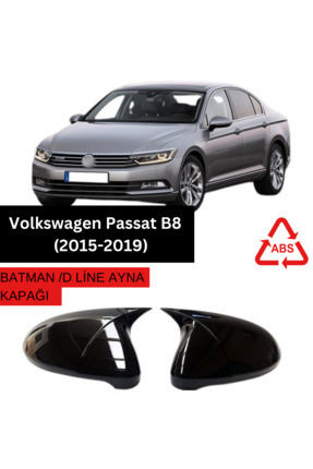 MONLİON VOLKSWAGEN PASSAT B8 / 2015-2019 Uyumlu Yarasa Ayna Kapağı Image 0