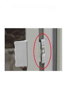 Orans Group Pvc Sineklik Kapı Pencere Çıtçıt Kilit Beyaz Image 1