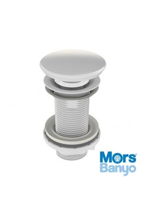 Klik Klak Paslanmaz Pop Up Bas Aç Lavabo Sifon Körüklü Seramik Başlık Image 0