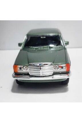 1.36 ÖLÇEK WELLY MARKA LİSANSLI MERCEDES BENZ W123 KASA YEŞİL RENK 12CM MODEL METAL ARABA Image 1