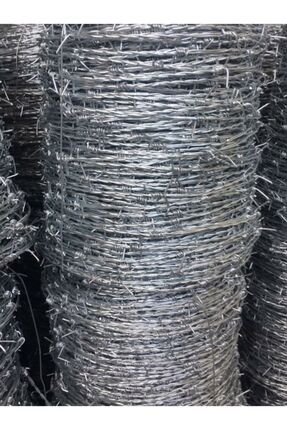 Çelik Çift Bükümlü Dikenli Bahçe Teli 1.70x1.50 Mm 250 Metre Image 0