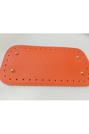 Deri Çanta Tabanı 12*25 Rivetli Dikdörtgen Image 0