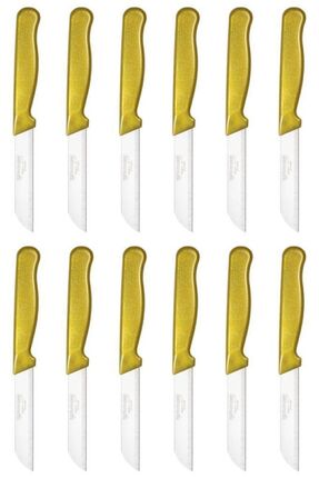 Gold Simli Meyve Bıçağı 12'li Image 0