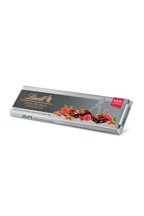 Swiss Silver Dark Berry Almond Frambuaz Karışımlı Ve Badem Parçacıklı Bitter Çikolata 300 Gr Image 0