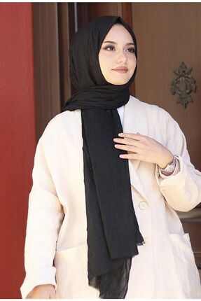 Bambu Kraş Şal Modeli-siyah Image 0