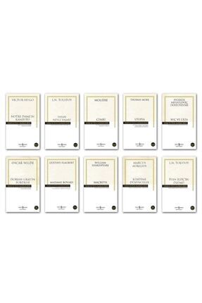 Hasan Ali Yücel Dünya Klasikleri Set 10 Kitap Dünya Edebiyatı - Tolstoy - Victor Hugo - Dostoyevski Image 0