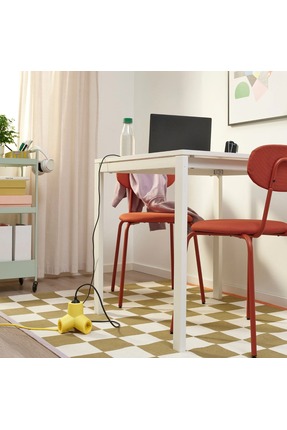 HORNFELS Uzatma Kablosu, Sarı, Koyu Gri, 1.8 Metre Image 2