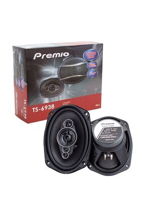 Ts-6938 5'' 6x9 Oval Oto Hoparlör 1000w-4 yollu 2'li Takım Image 0