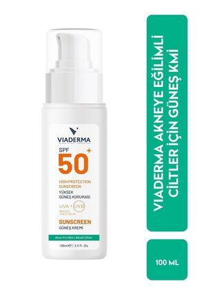 Akne Karşıtı SPF 50 Yüz Ve Vücut Güneş Kremi Akneye Meyilli & Karma Ciltler - Bisabolol Image 0