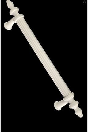 Lüx Dolap Çekmece Kulpu 96 Mm Kumru Kulp Beyaz 5 Adet 96mm Mobilya Polimer Sert Plastik Kulplar Image 0