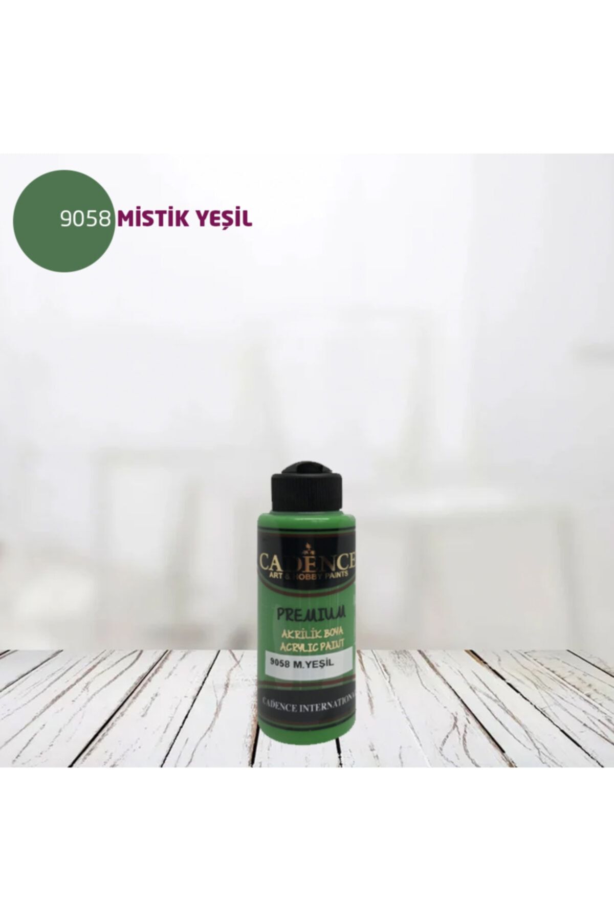 cadence premium akrilik 9058 m yesil 120ml fiyati yorumlari trendyol