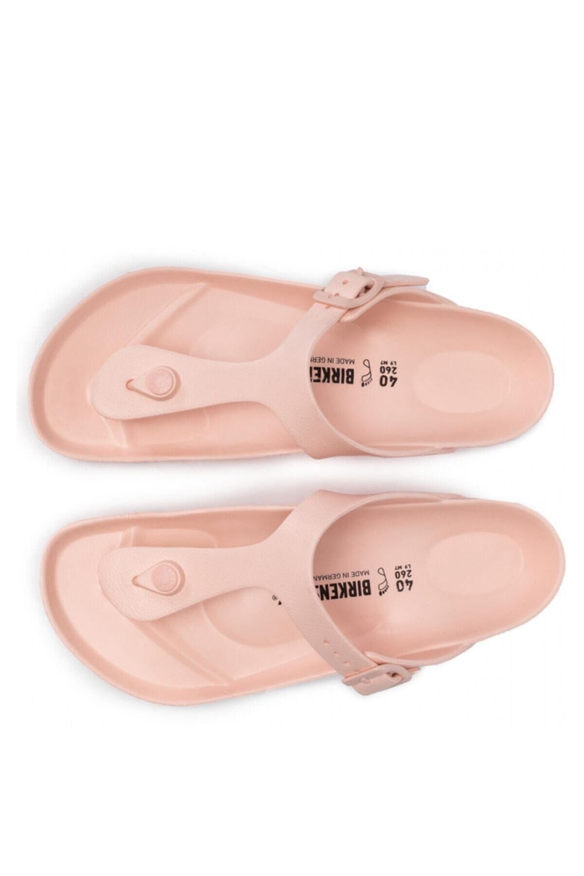 birkenstock gizeh eva kadin terlik sandalet rose reptile 1014569 fiyati yorumlari trendyol