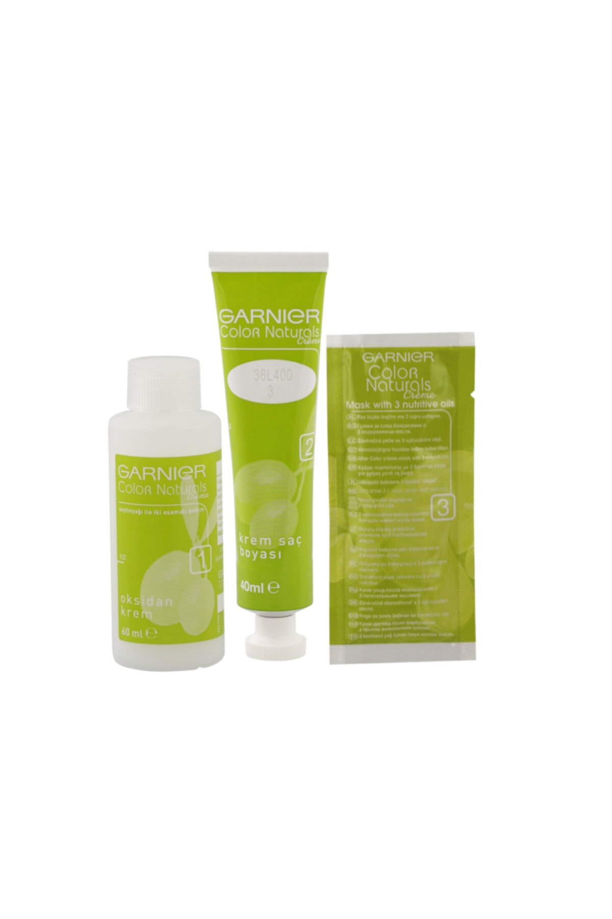 garnier sac boyasi color naturals 3 koyu kahve 3600540310361 fiyati yorumlari trendyol