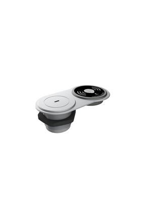 Circular-line Modüler Priz Kutusu Wireless Type-c Gümüş Image 0