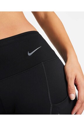 Go Firm-Support Mid-Rise Cropped Training Kadın Tayt dq5908-010 Image 4