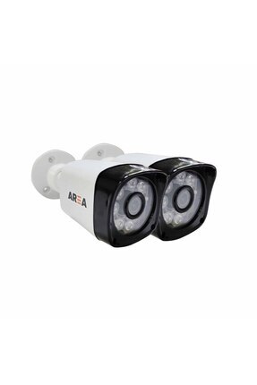 1000 TVL 6 ATOM LED 2 ADET UYGUN ANALOG GÜVENLİK KAMERASI Image 0